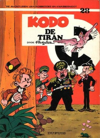 Afbeelding van Robbedoes #28 - Kodo tiran - Tweedehands (DUPUIS, zachte kaft)