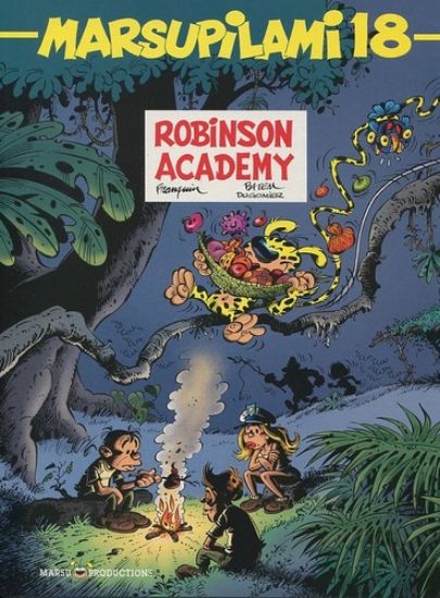 Afbeelding van Marsupilami #18 - Robinson academy - Tweedehands (MARSU PRODUCTIONS, zachte kaft)
