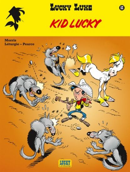 Afbeelding van Lucky luke nieuwe nummering #65 - Kid lucky (LUCKY COMICS, zachte kaft)