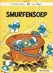 Afbeeldingen van Smurfen #10 - Smurfensoep - Tweedehands