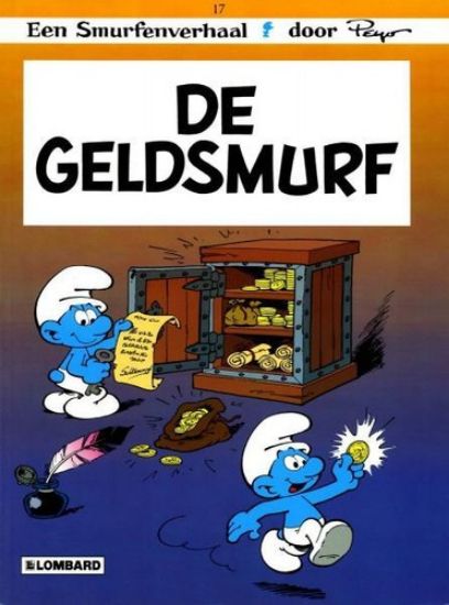 Afbeelding van Smurfen #17 - Geldsmurf - Tweedehands (LOMBARD, zachte kaft)