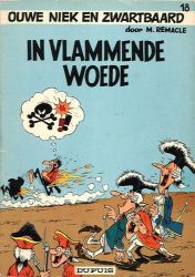 Afbeeldingen van Ouwe niek en zwartbaard #18 - In vlammende woede - Tweedehands