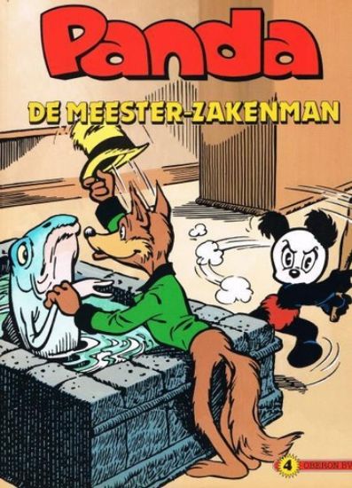 Afbeelding van Panda #4 - Meester- zakenman - Tweedehands (OBERON, zachte kaft)