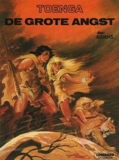 Afbeelding van Toenga #4 - Grote angst - Tweedehands (LOMBARD, zachte kaft)