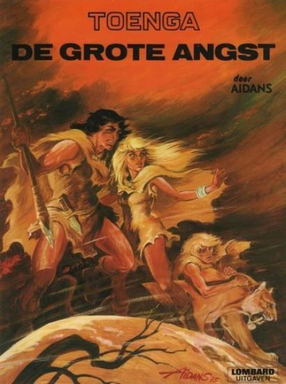 Afbeelding van Toenga #4 - Grote angst - Tweedehands (LOMBARD, zachte kaft)