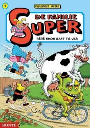 Afbeeldingen van Familie super #1 - Pepe smos gaat te ver (BONTE, zachte kaft)