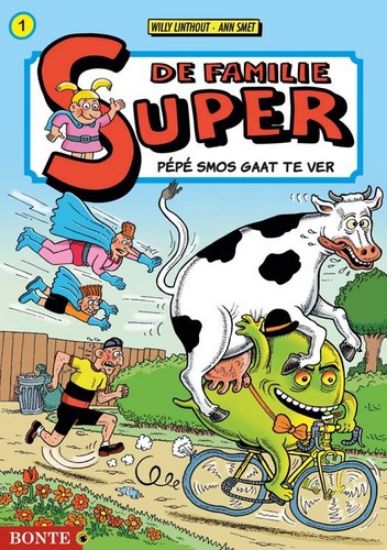 Afbeelding van Familie super #1 - Pepe smos gaat te ver (BONTE, zachte kaft)