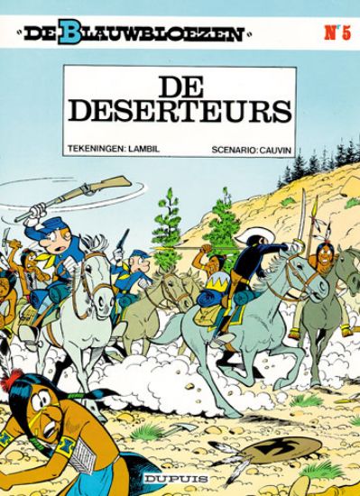 Afbeelding van Blauwbloezen #5 - Deserteurs - Tweedehands (DUPUIS, zachte kaft)