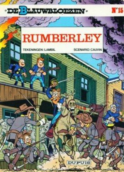 Afbeelding van Blauwbloezen #15 - Rumberley - Tweedehands (DUPUIS, zachte kaft)