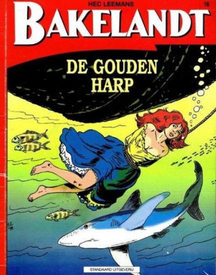 Afbeelding van Bakelandt #16 - Gouden harp (STANDAARD, zachte kaft)