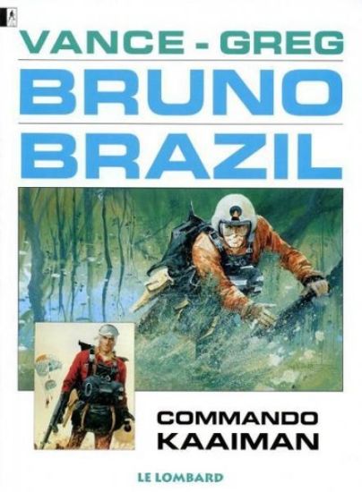 Afbeelding van Bruno brazil #2 - Commando kaaiman - Tweedehands (LOMBARD, zachte kaft)