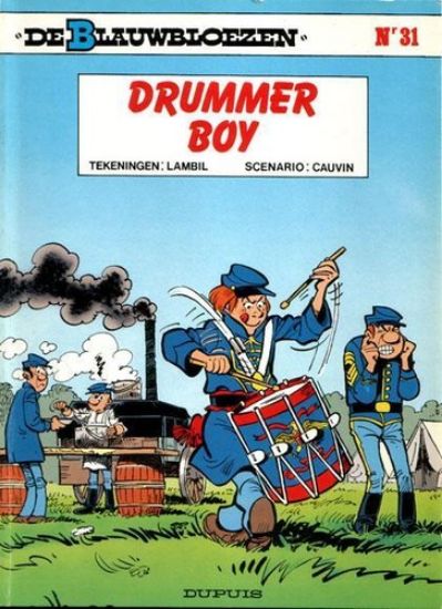 Afbeelding van Blauwbloezen #31 - Drummer boy (DUPUIS, zachte kaft)