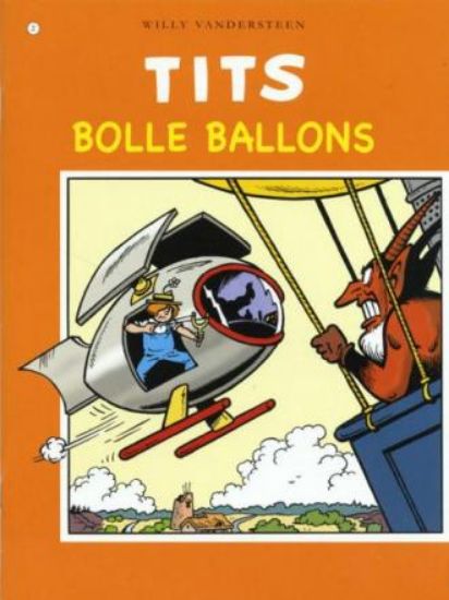 Afbeelding van Tits #2 - Bolle ballons (ADHEMAR, zachte kaft)