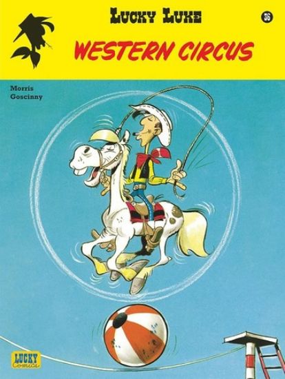 Afbeelding van Lucky luke nieuwe nummering #36 - Western circus (LUCKY COMICS, zachte kaft)