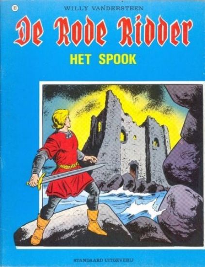 Afbeelding van Rode ridder #83 - Het spook (z/w) - Tweedehands (STANDAARD, zachte kaft)