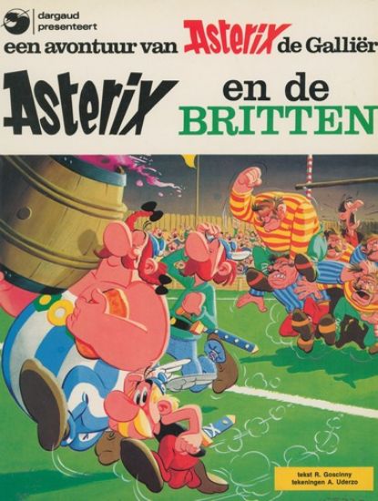 Afbeelding van Asterix - En de britten (LOMBARD-STANDAARD, zachte kaft)