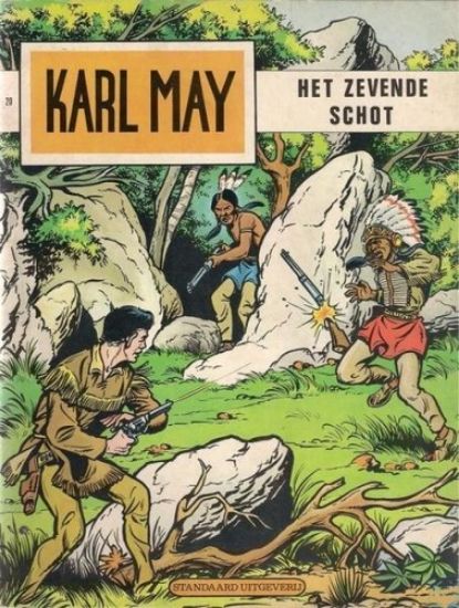 Afbeelding van Karl may #20 - Zevende schot - Tweedehands (STANDAARD, zachte kaft)