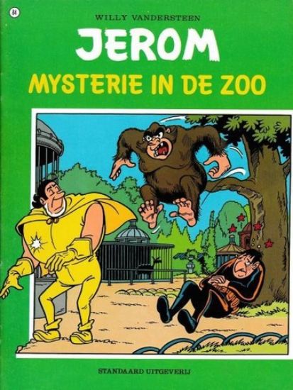Afbeelding van Jerom - Mysterie in de zoo - Tweedehands (STANDAARD, zachte kaft)