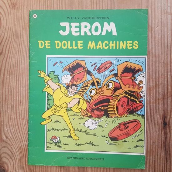 Afbeelding van Jerom #88 - Dolle machines - Tweedehands (STANDAARD, zachte kaft)