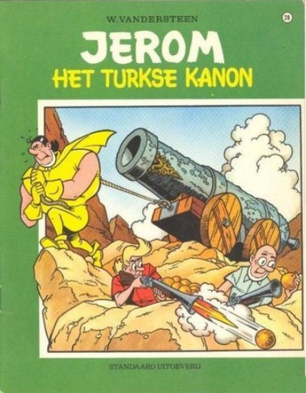 Afbeelding van Jerom #28 - Turkse kanon - Tweedehands (STANDAARD, zachte kaft)