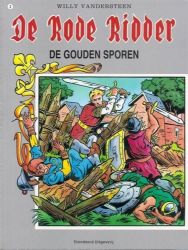 Afbeeldingen van Rode ridder #2 - De gouden sporen - Tweedehands