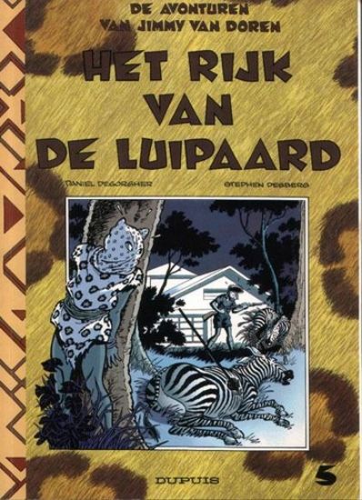 Afbeelding van Jimmy van doren #5 - Rijk van de luipaard - Tweedehands (DUPUIS, zachte kaft)