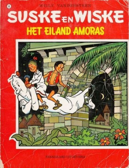 Afbeelding van Suske en wiske #68 - Eiland amoras - Tweedehands (STANDAARD, zachte kaft)