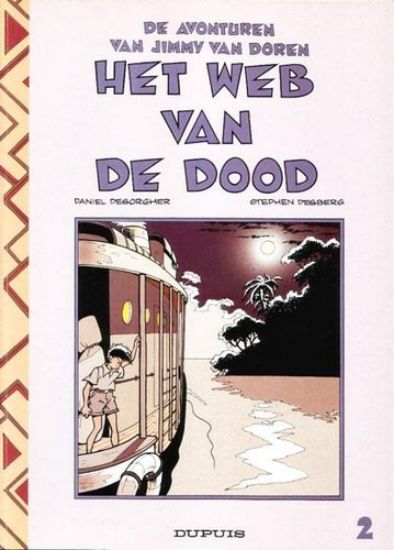 Afbeelding van Jimmy van doren #2 - Web van de dood - Tweedehands (DUPUIS, zachte kaft)