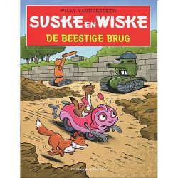 Afbeeldingen van Suske en wiske tros kompas #21 - Beestige brug (STANDAARD, zachte kaft)