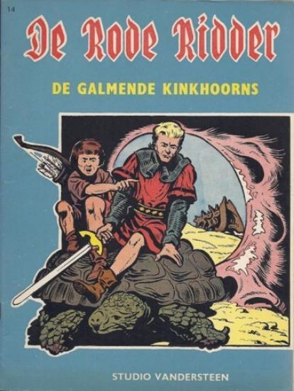 Afbeelding van Rode ridder #14 - Galmende kinkhoorns (zw/wit) - Tweedehands (STANDAARD, zachte kaft)