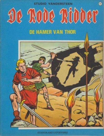 Afbeelding van Rode ridder #45 - Hamer van thor (zw/wit) - Tweedehands (STANDAARD, zachte kaft)