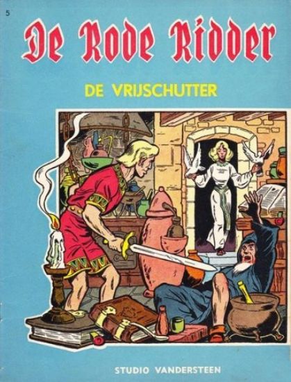 Afbeelding van Rode ridder #5 - Vrijschutter (nieuwsblad) - Tweedehands (STANDAARD, zachte kaft)