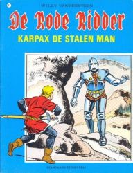 Afbeeldingen van Rode ridder #82 - Karpax de stalen man(zw/wit) - Tweedehands (STANDAARD, zachte kaft)