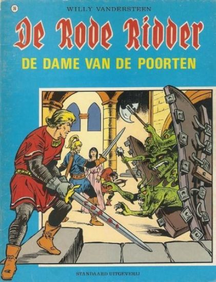 Afbeelding van Rode ridder #96 - Dame van de poorten(zw/wit) - Tweedehands (STANDAARD, zachte kaft)