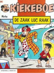 Afbeeldingen van Kiekeboe #34 - Zaak luc raak (kleur) - Tweedehands (HOSTE, zachte kaft)