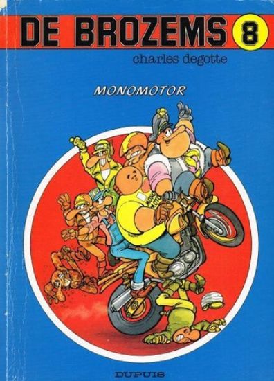 Afbeelding van Brozems #8 - Monomotor - Tweedehands (DUPUIS, zachte kaft)