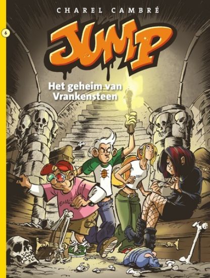 Afbeelding van 1 ex. gratis per aankoop van 60 euro - Jump 6 geheim van vrankensteen (STRIP 2000, zachte kaft)