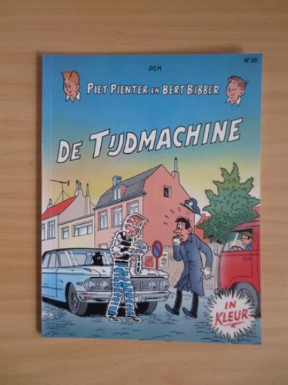 Afbeelding van piet pienter en bert bibber #25 - Tijdmachine - Tweedehands (VLIJT, zachte kaft)