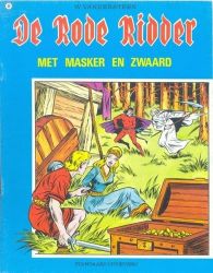 Afbeeldingen van Rode ridder #49 - Met masker en zwaard (zw/wit) - Tweedehands (STANDAARD, zachte kaft)