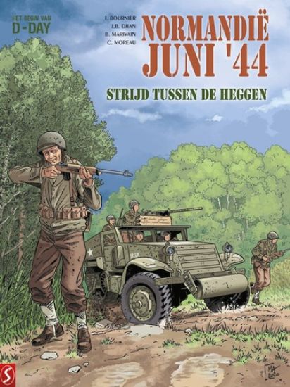Afbeelding van Normandië juni 44 #8 - Strijd tussen de heggen (SILVESTER, harde kaft)