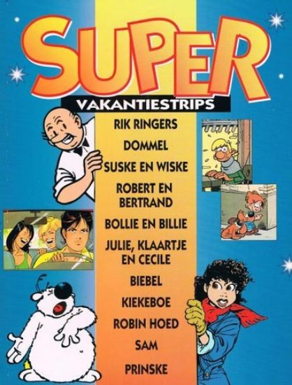 Afbeelding van Suske en wiske vakantieboek - Super vakantiestrips 1996 (STANDAARD, zachte kaft)