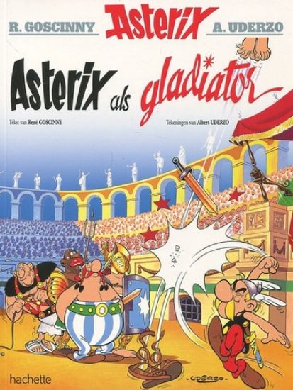 Afbeelding van Asterix #4 - Als gladiator (HACHETTE, zachte kaft)