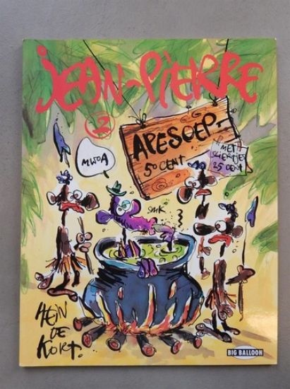 Afbeelding van Jean-pierre #2 - Apesoep - Tweedehands (BIG BALLOON, zachte kaft)