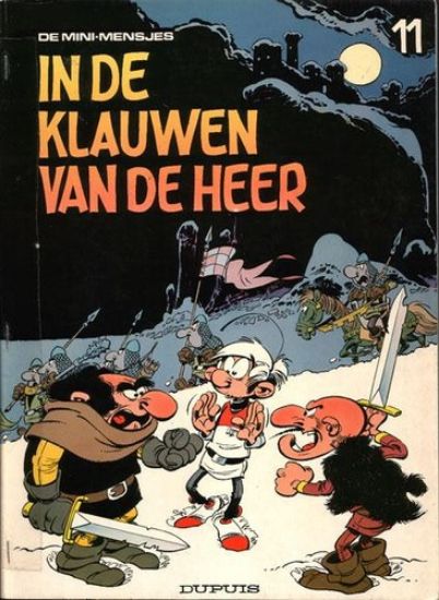 Afbeelding van Mini mensjes #11 - In de klauwen van de heer - Tweedehands (DUPUIS, zachte kaft)