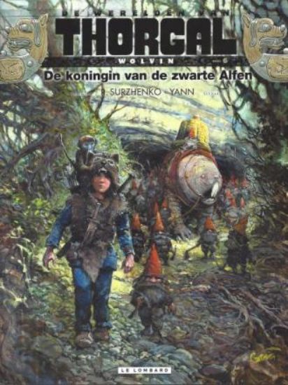 Afbeelding van Wolvin (werelden van thorgal) #6 - Koningin van de zwarte alfen (LOMBARD, zachte kaft)