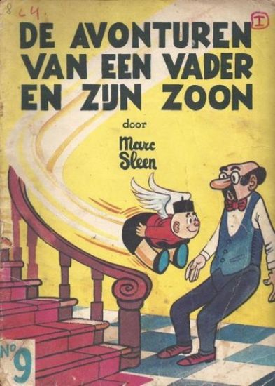 Afbeelding van Avonturen van een vader en zijn zoon #9 - Vader en zoon - Tweedehands (HET VOLK, zachte kaft)
