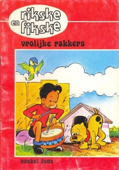 Afbeelding van Rikske en fikske - Vrolijke rakkers - Tweedehands (AVERBODE, zachte kaft)