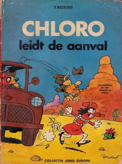 Afbeelding van Collectie jong europa #74 - Chloro leidt de aanval - Tweedehands (HELMOND , zachte kaft)