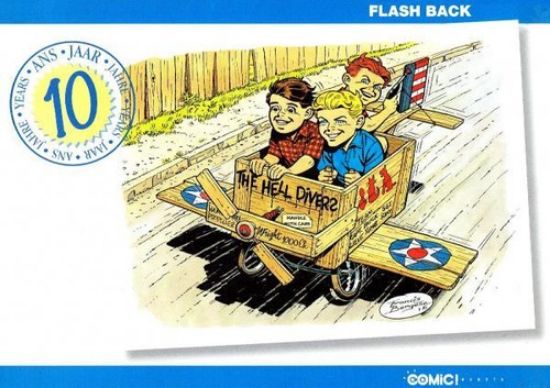 Afbeelding van Flash back - 10 jaar flash back - Tweedehands (COMIC EVENTS, harde kaft)