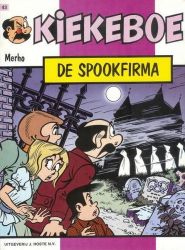 Afbeeldingen van Kiekeboe #43 - Spookfirma (kleur) - Tweedehands (HOSTE, zachte kaft)
